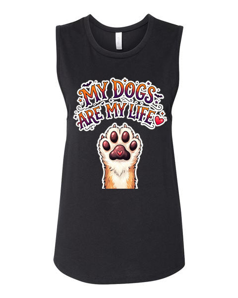 Lisa's Little Shoppe My Dog's Are My Life Tank Top