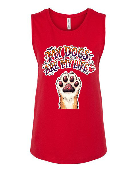 Lisa's Little Shoppe My Dog's Are My Life Tank Top