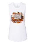 Lisa's Little Shoppe Heart Will Always Belong to October Spooky Cute Tank Top
