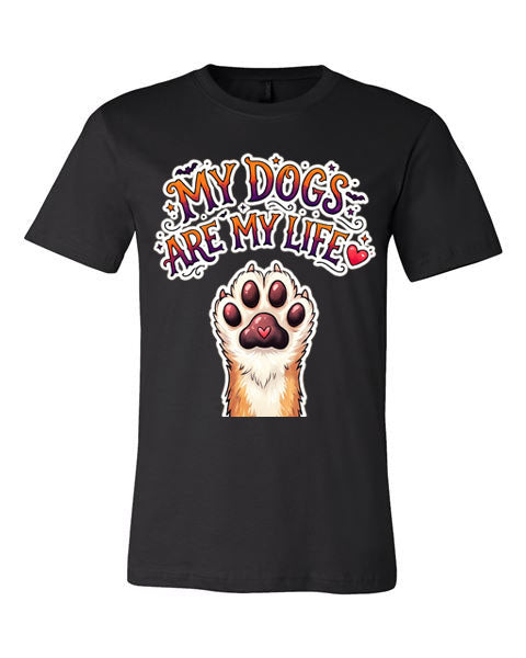 Lisa's Little Shoppe My Dog's Are My Life Tee