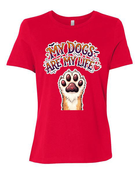 Lisa's Little Shoppe My Dog's Are My Life Tee