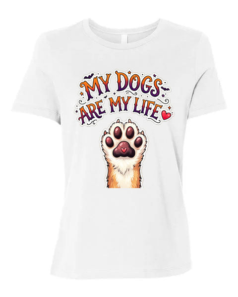 Lisa's Little Shoppe My Dog's Are My Life Tee