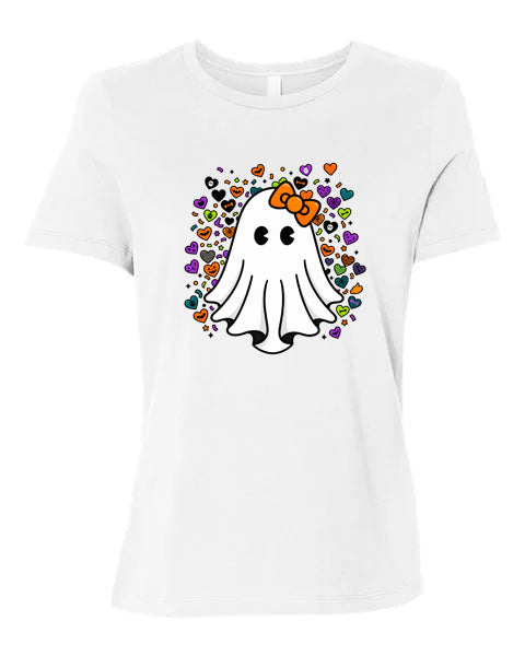 Lisa's Little Shoppe 👻 Halloween Ghostie Tee | Bella+Canvas Unisex Tee