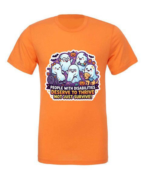 Lisa's Little Shoppe Spooky Cute Disability Advocacy Tee