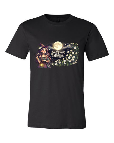 Lisa's Little Shoppe She Blooms in the Moonlight Tee