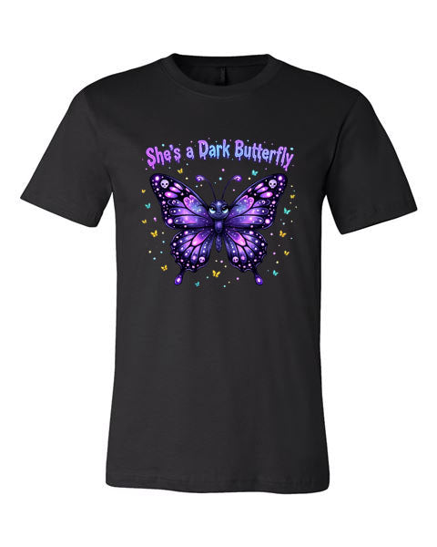 Lisa's Little Shoppe She's a dark butterfly T-shirt