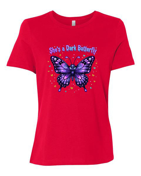 Lisa's Little Shoppe She's a dark butterfly T-shirt