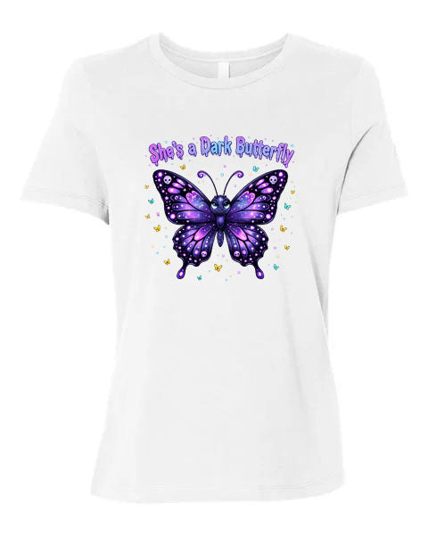 Lisa's Little Shoppe She's a dark butterfly T-shirt