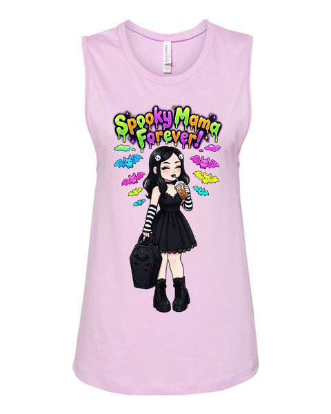 Lisa's Little Shoppe Spooky Mama Forever Tank Top