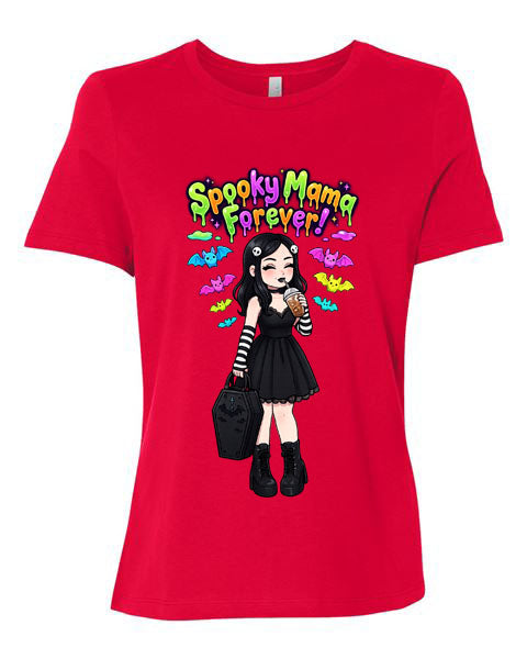 Lisa's Little Shoppe Spooky Mama Forever Tee
