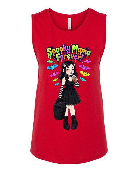 Lisa's Little Shoppe Spooky Mama Forever Tank Top