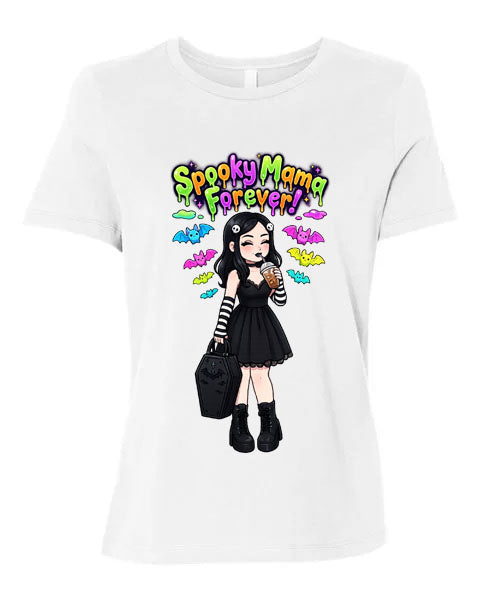 Lisa's Little Shoppe Spooky Mama Forever Tee