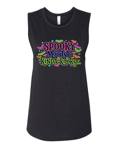 Lisa's Little Shoppe Spooky Moody & Kinda Kooky Tank Top