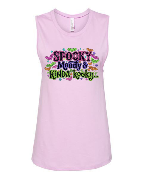 Lisa's Little Shoppe Spooky Moody & Kinda Kooky Tank Top