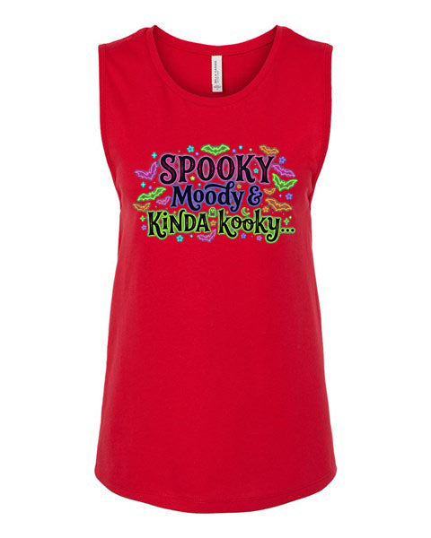 Lisa's Little Shoppe Spooky Moody & Kinda Kooky Tank Top