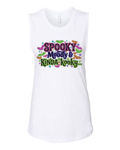 Lisa's Little Shoppe Spooky Moody & Kinda Kooky Tank Top