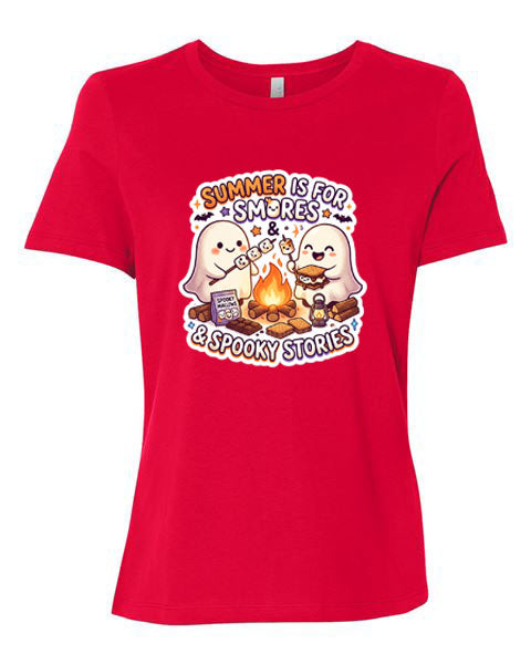 Lisa's Little Shoppe Summer Is For S’mores & Spooky Stories Tee