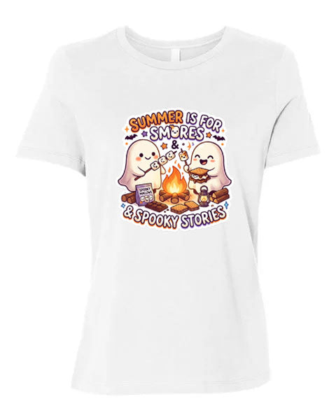 Lisa's Little Shoppe Summer Is For S’mores & Spooky Stories Tee