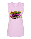 Lisa's Little Shoppe “Summerween Queen” Tank Top – Spooky Cute Bright Summer Vibes 🖤🎃