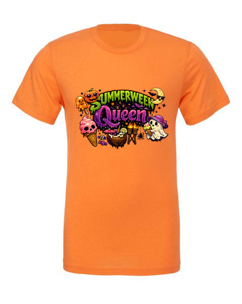 Lisa's Little Shoppe Summerween Queen Tee 🎃☀️👻