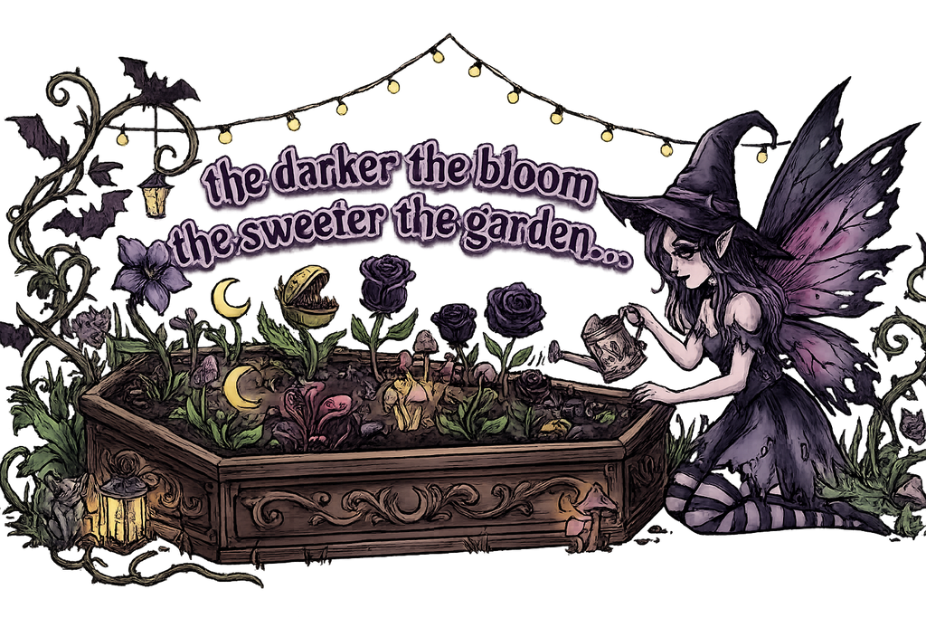 Lisa's Little Shoppe The Darker The Garden The Sweeter The Bloom Tank Top