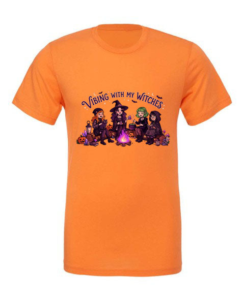 Lisa's Little Shoppe Vibing With My Witches Tee