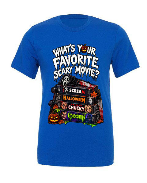 Lisa's Little Shoppe What's Your Favorite Scary Movie Tee