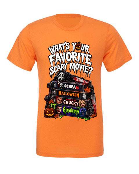 Lisa's Little Shoppe What's Your Favorite Scary Movie Tee