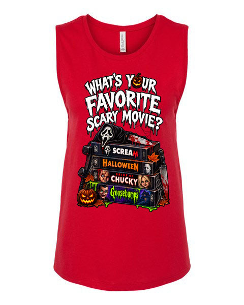 Lisa's Little Shoppe What's Your Favorite Scary Movie Tank Top