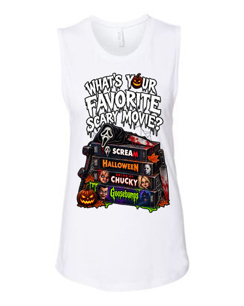 Lisa's Little Shoppe What's Your Favorite Scary Movie Tank Top