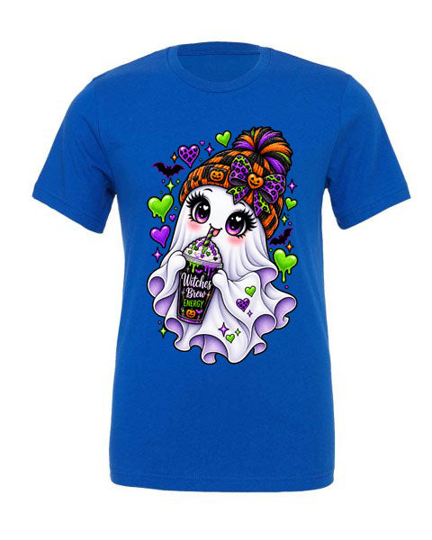 Lisa's Little Shoppe Witches Brew Energy Cute Ghost Tee
