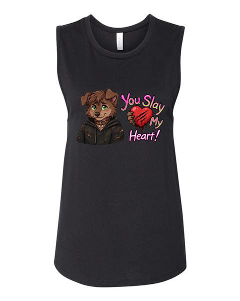 Lisa's Little Shoppe You Slay My Heart Tank Top