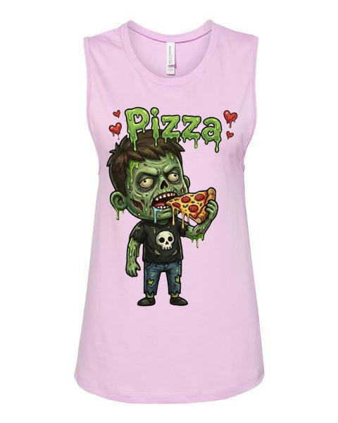 Lisa's Little Shoppe Zombie Pizza Tank Top