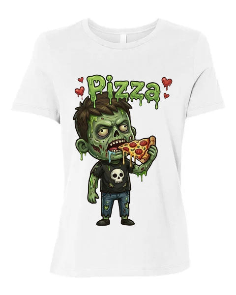 Lisa's Little Shoppe Zombie Pizza Tee