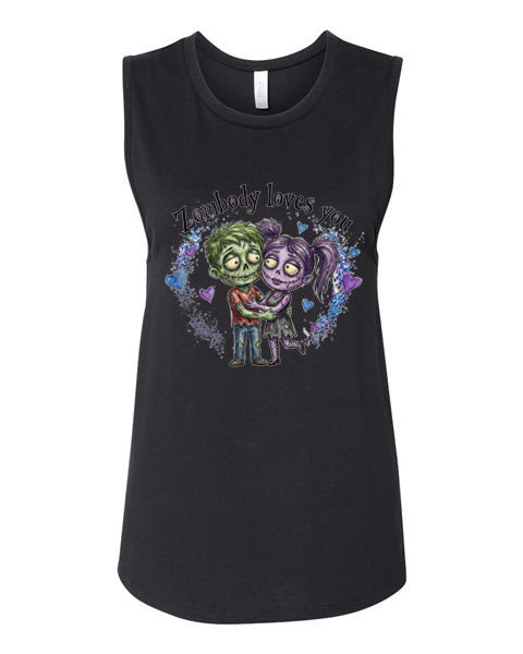 Lisa's Little Shoppe Zombody Loves You Tank Top