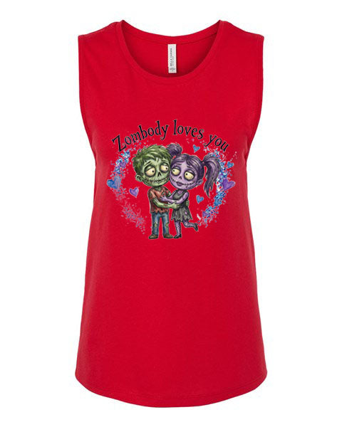 Lisa's Little Shoppe Zombody Loves You Tank Top