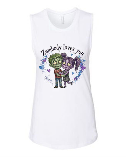 Lisa's Little Shoppe Zombody Loves You Tank Top