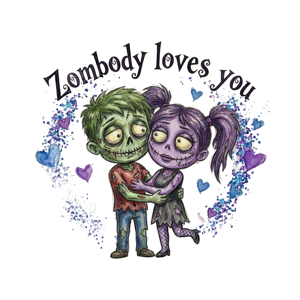 Lisa's Little Shoppe Zombody Loves You Tank Top