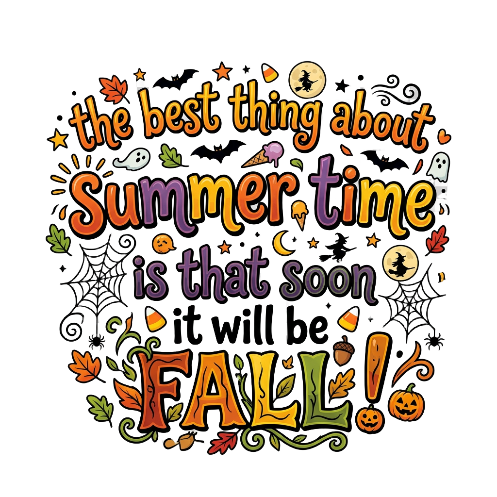 Lisa's Little Shoppe “The Best Thing About Summertime is That Soon It Will Be Fall”