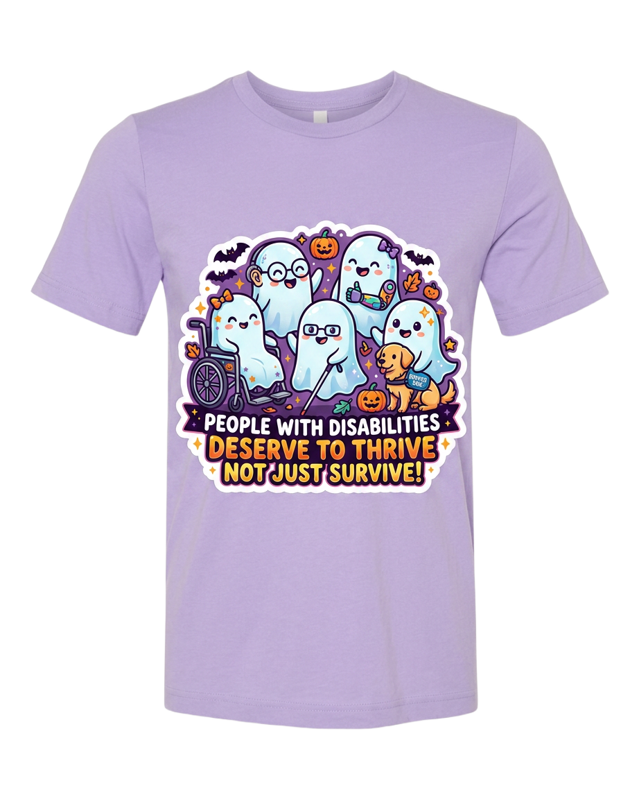 Lisa's Little Shoppe Spooky Cute Disability Advocacy Tee