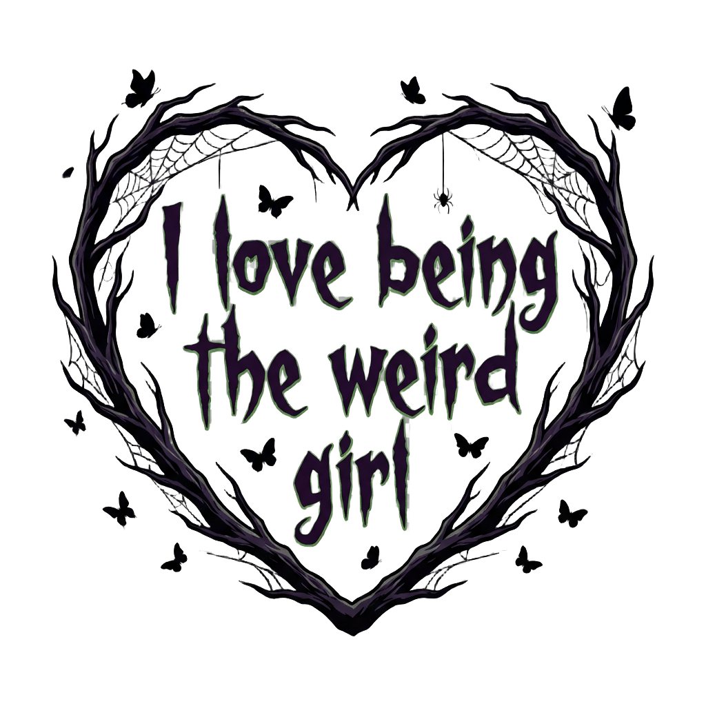 Lisa's Little Shoppe I Love Being the Weird Girl Tee