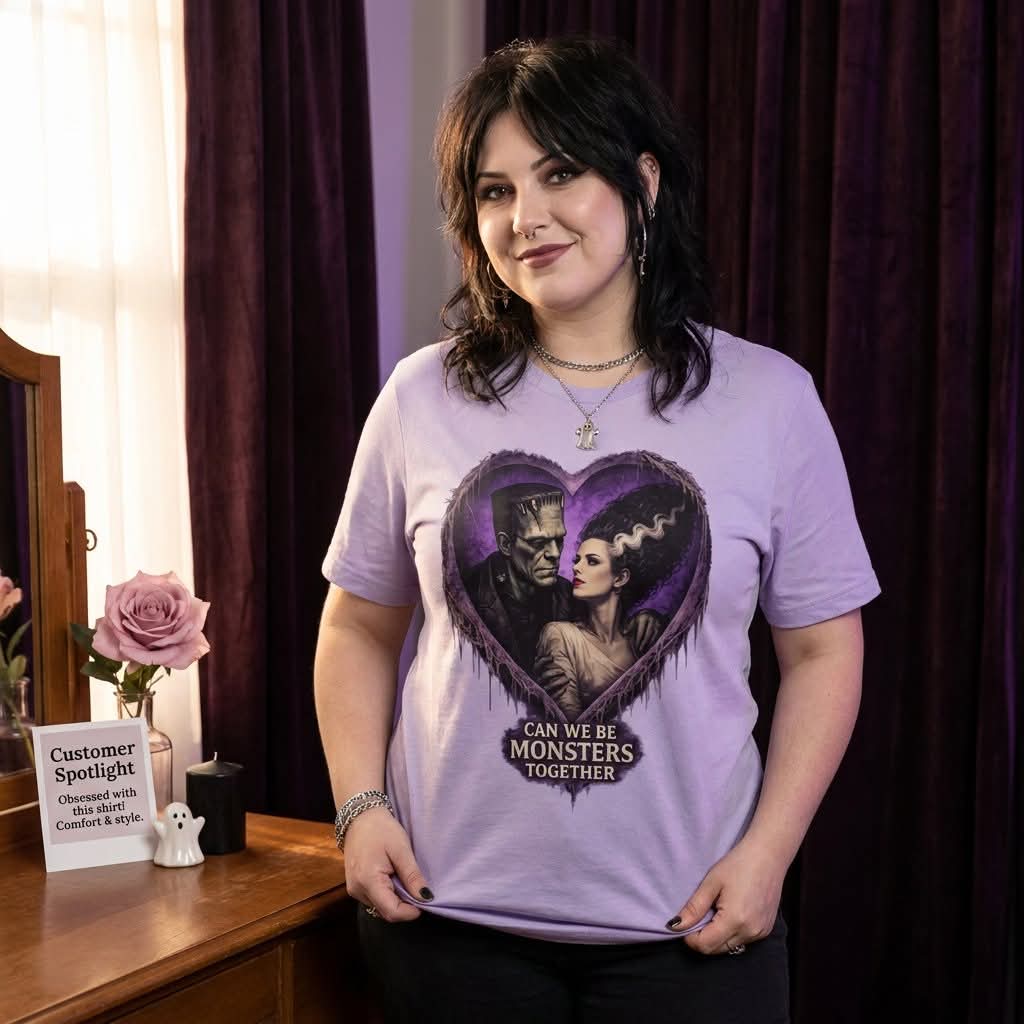 Lisa's Little Shoppe Can We Be Monsters Together Tee