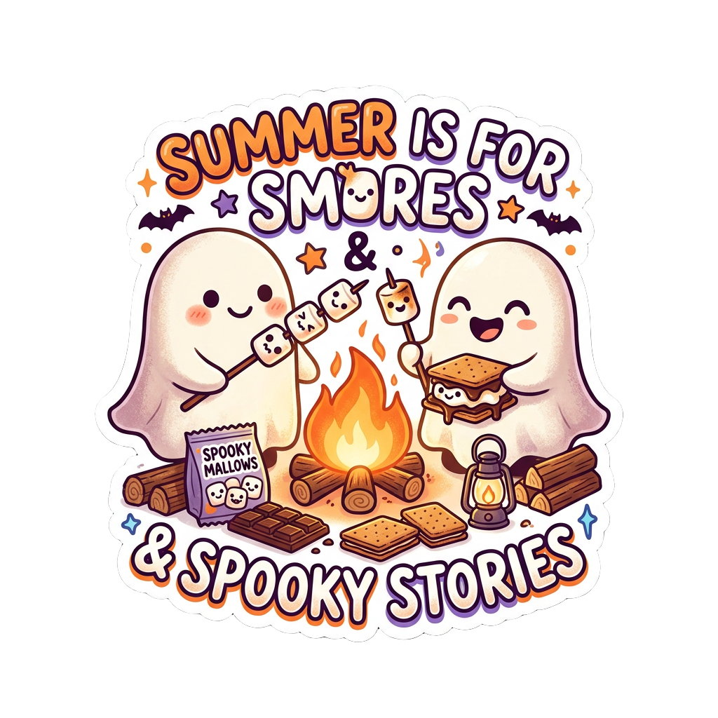 Lisa's Little Shoppe Summer Is For S’mores & Spooky Stories Tee