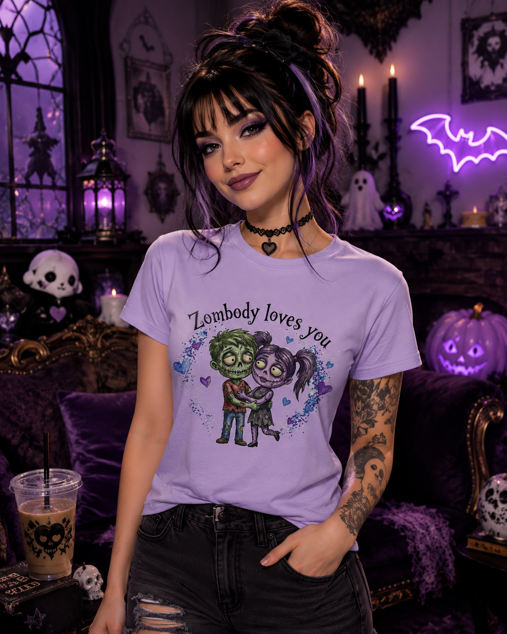 Lisa's Little Shoppe Zombody Loves You Tee